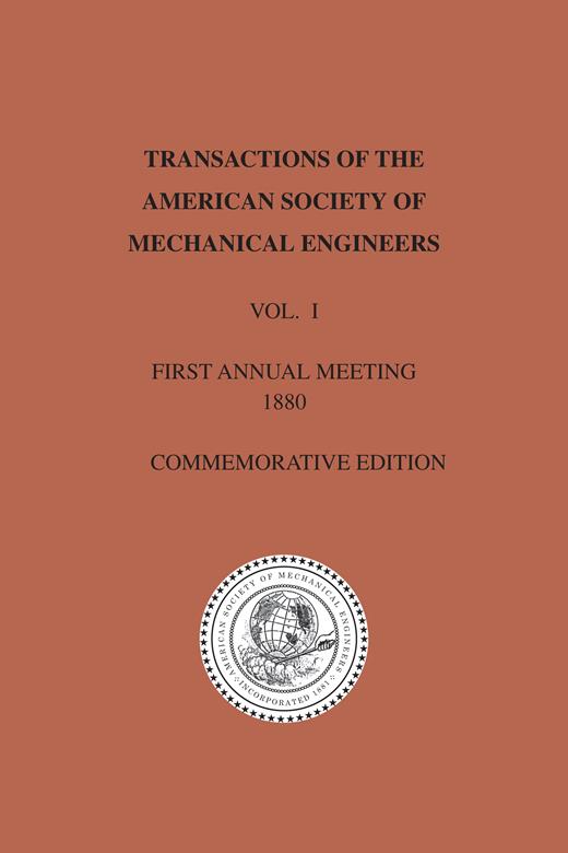 Transactions Of The American Society Of Mechanical Engineers Volume transactions of the american society of mechanical engineers volume