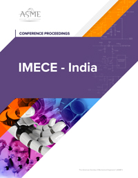 IMECE-INDIA | ASME Digital Collection